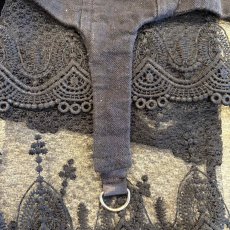 画像8: 【Wiz&Witch】"UNITED" LACE MIX WRAP SKIRT / FREE (8)