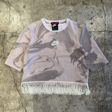 画像1: 【Wiz&Witch】"UNITED" FRINGE SHORT SPORTY TEE / OS (1)