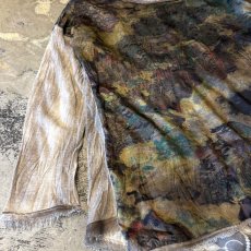 画像5: PATTERN SWITCHED BACK SLIT L/S TOPS / Mens L (5)