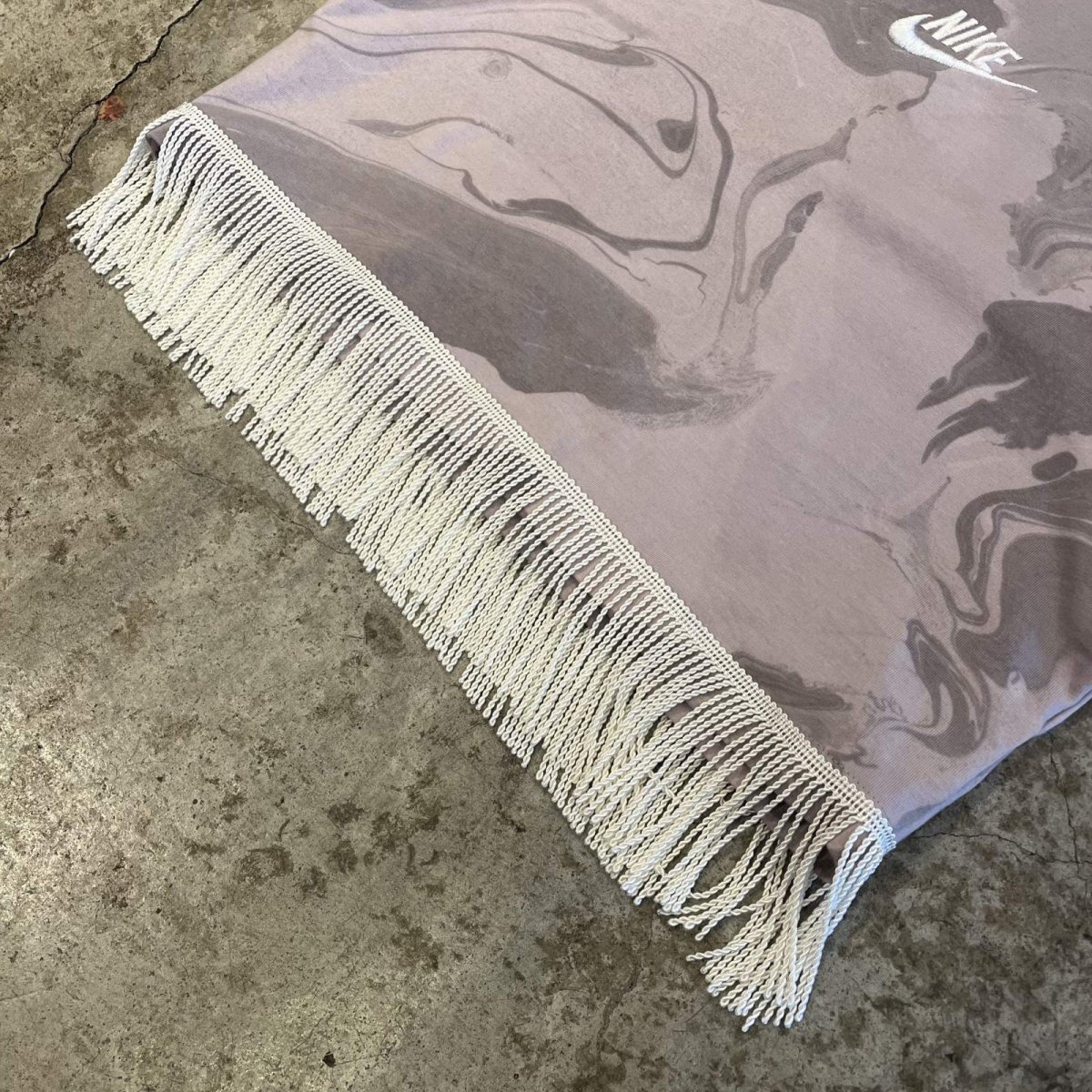 画像4: 【Wiz&Witch】"UNITED" FRINGE SHORT SPORTY TEE / OS (4)