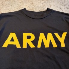 画像4: POINT COLOR ARMY PRINT L/S TEE / M(L) (4)