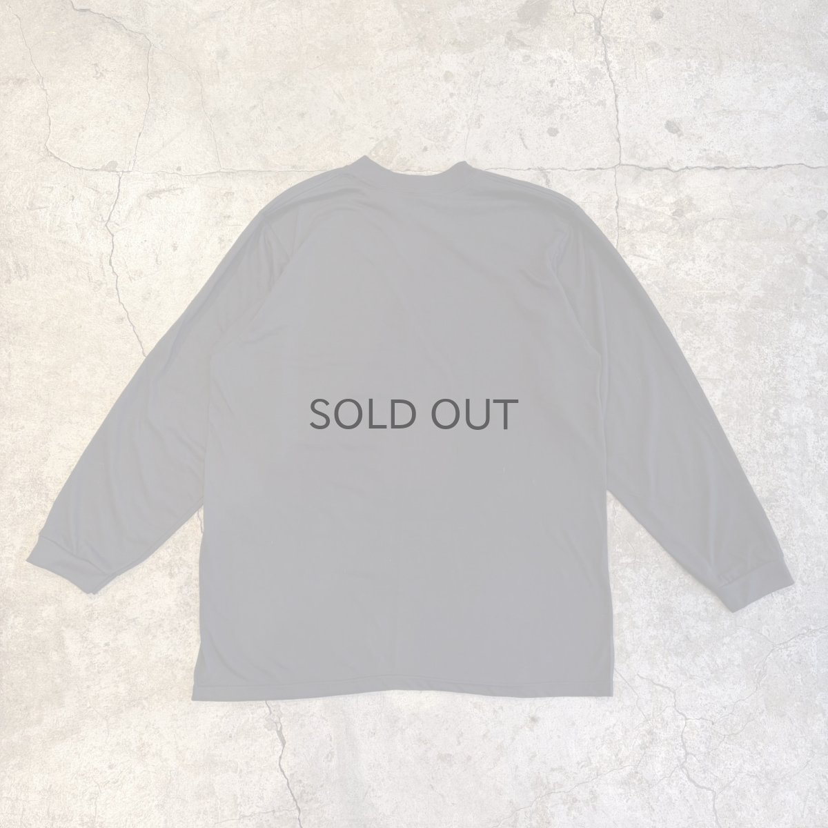 画像2: POINT COLOR ARMY PRINT L/S TEE / M(L) (2)