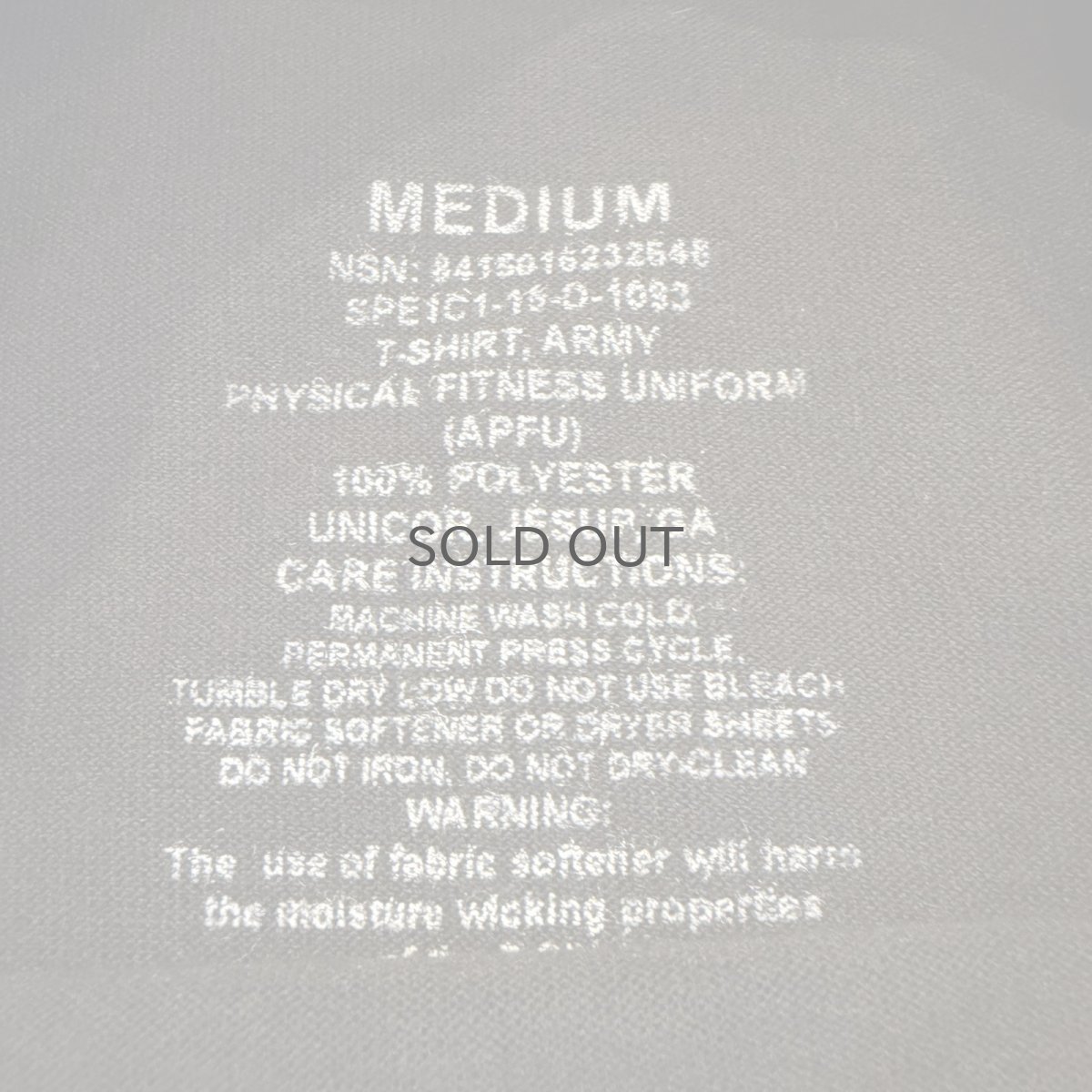 画像11: POINT COLOR ARMY PRINT L/S TEE / M(L) (11)