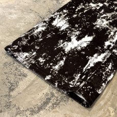 画像8: BICOLOR PATTERN WIDE SILHOUETTE VELOUR PANTS / W34 (8)