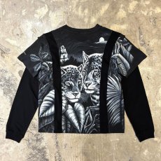 画像2: 【Wiz&Witch】"UNITED" STACK L/S TEE / BLACK / OS (2)