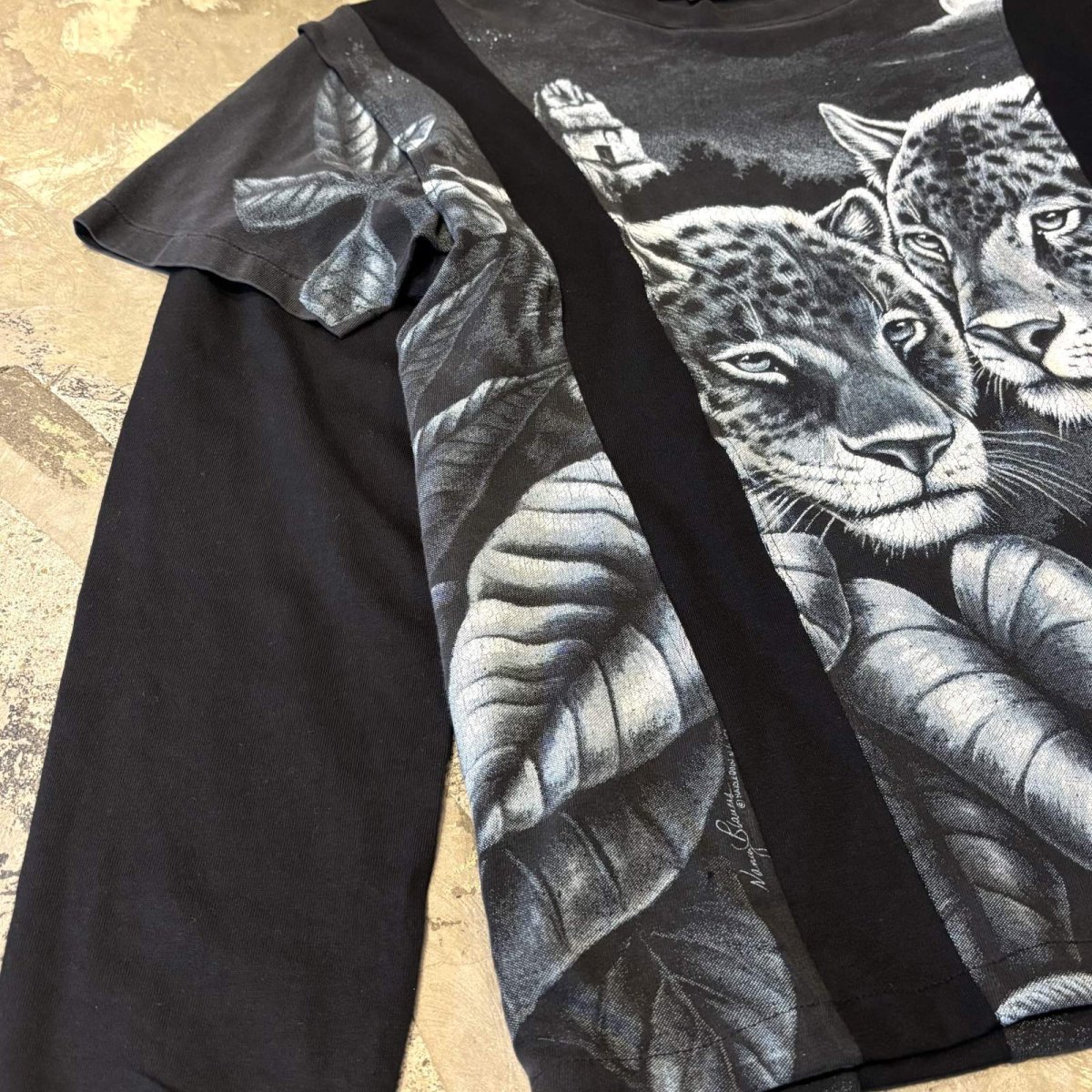 画像5: 【Wiz&Witch】"UNITED" STACK L/S TEE / BLACK / OS (5)