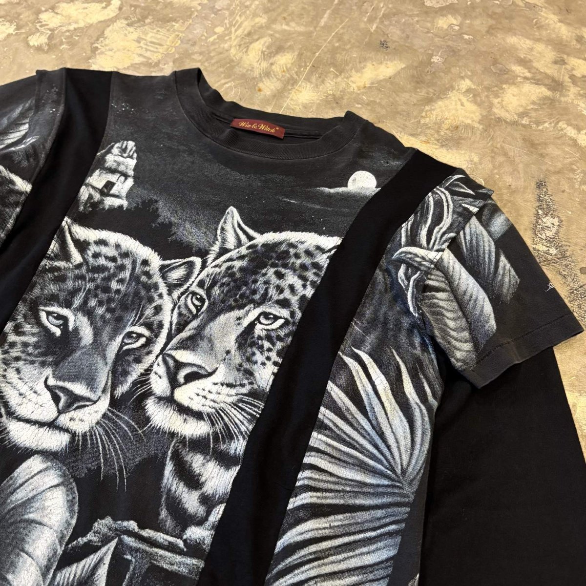 画像4: 【Wiz&Witch】"UNITED" STACK L/S TEE / BLACK / OS (4)