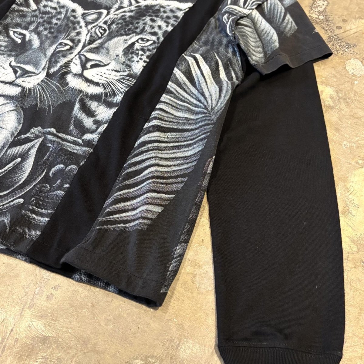 画像6: 【Wiz&Witch】"UNITED" STACK L/S TEE / BLACK / OS (6)