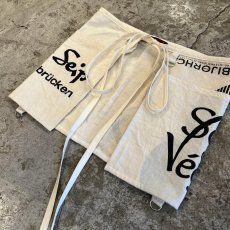 画像4: 【Wiz&Witch】"UNITED" WORK POCKET WRAP SKIRT / FREE (4)