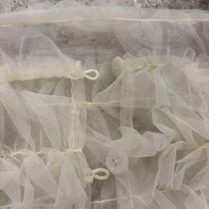 画像8: IVORY COLOR TULLE DESIGN TIERED CAMISOLE / FREE (8)