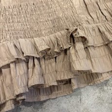 画像8: DESIGN SHIRRING FRILL TIERED DESIGN CAMISOLE / Ladies M  (8)