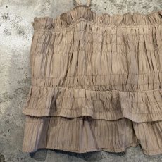 画像4: DESIGN SHIRRING FRILL TIERED DESIGN CAMISOLE / Ladies M  (4)