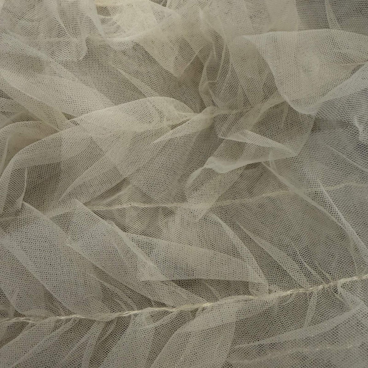 画像9: IVORY COLOR TULLE DESIGN TIERED CAMISOLE / FREE (9)