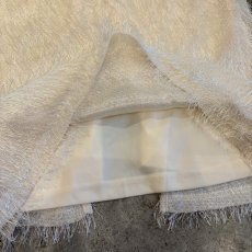 画像6: SHAGGY DESIGN BACK SLIT SKIRT / W24~W34 (6)