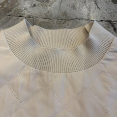 画像7: SIDE SLIT RIBBON QUILTING DESIGN VEST / Ladies M~L (7)