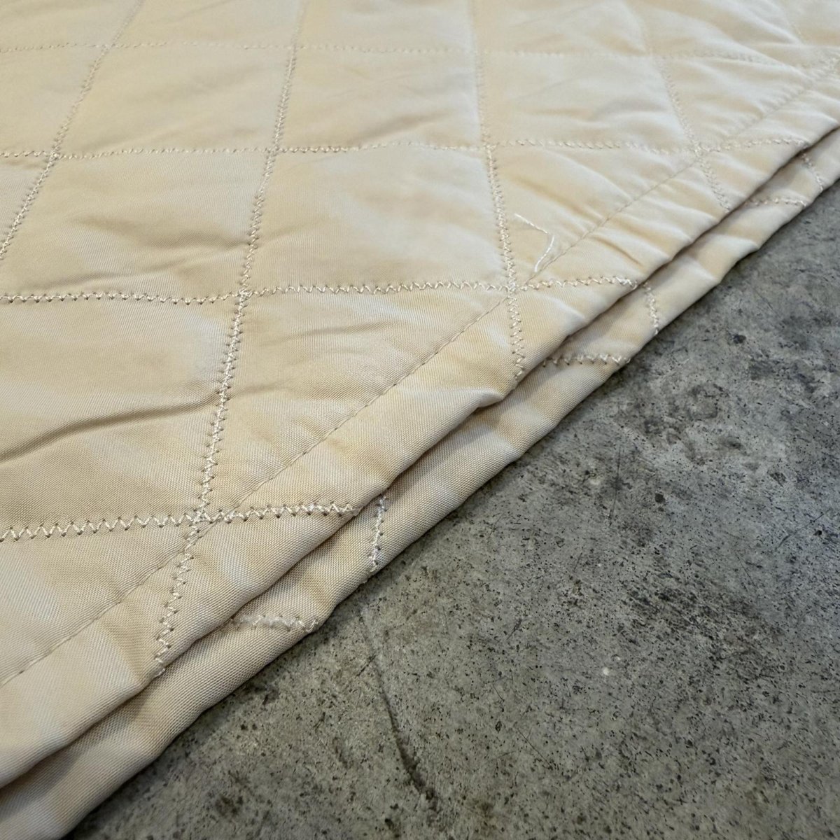 画像10: SIDE SLIT RIBBON QUILTING DESIGN VEST / Ladies M~L (10)