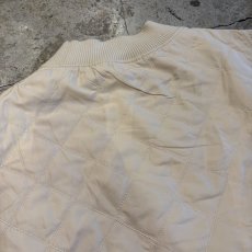 画像8: SIDE SLIT RIBBON QUILTING DESIGN VEST / Ladies M~L (8)