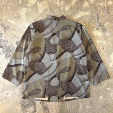画像2: ALL OVER ARTISTIC PATTERN TAILORED JACKET / Mens M (2)