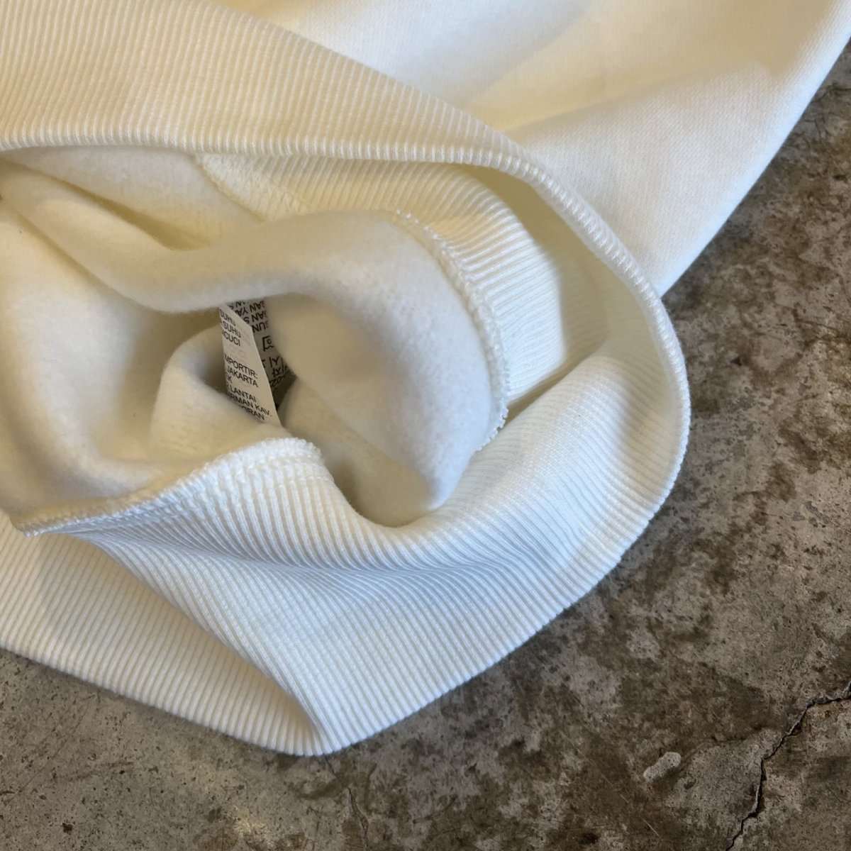 画像5: 【NIKE】WHITE COLOR OVER DESIGN SWEAT VEST  / Ladies L(S) (5)