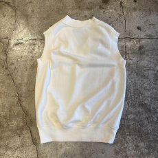 画像2: 【NIKE】WHITE COLOR OVER DESIGN SWEAT VEST  / Ladies L(S) (2)