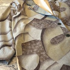 画像5: ALL OVER ARTISTIC PATTERN TAILORED JACKET / Mens M (5)