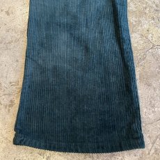 画像5: DEAD STOCK FRONT LACE UP DESIGN COLOR CORDUROY PANTS / W29~30(11~12) / MADE IN USA (5)