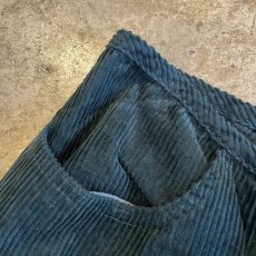 画像7: DEAD STOCK FRONT LACE UP DESIGN COLOR CORDUROY PANTS / W29~30(11~12) / MADE IN USA (7)