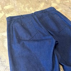 画像9: US NAVY FLARE SILHOUETTE TROUSERS / W32 / MADE IN ITALY (9)