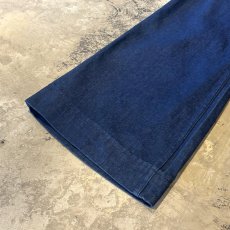 画像8: US NAVY FLARE SILHOUETTE TROUSERS / W32 / MADE IN ITALY (8)