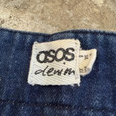 画像11: SIDE ADJUSTER CUT OFF DESIGN DENIM SHORT PANTS / FREE~W28 (11)