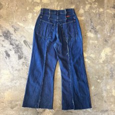 画像2: 【Wiz&Witch】"UNITED" TWINS WIDE DENIM PANTS / W31 (2)