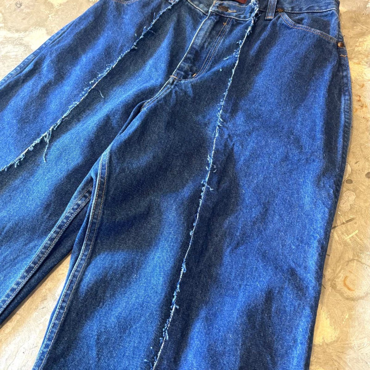 画像4: 【Wiz&Witch】"UNITED" TWINS WIDE DENIM PANTS / W31 (4)