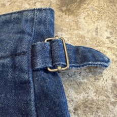 画像5: SIDE ADJUSTER CUT OFF DESIGN DENIM SHORT PANTS / FREE~W28 (5)