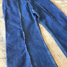 画像5: 【Wiz&Witch】"UNITED" TWINS WIDE DENIM PANTS / W31 (5)