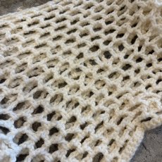 画像8: KNIT MESH DESIGN LOWGAUGE SHORT TOPS / Ladies M (8)