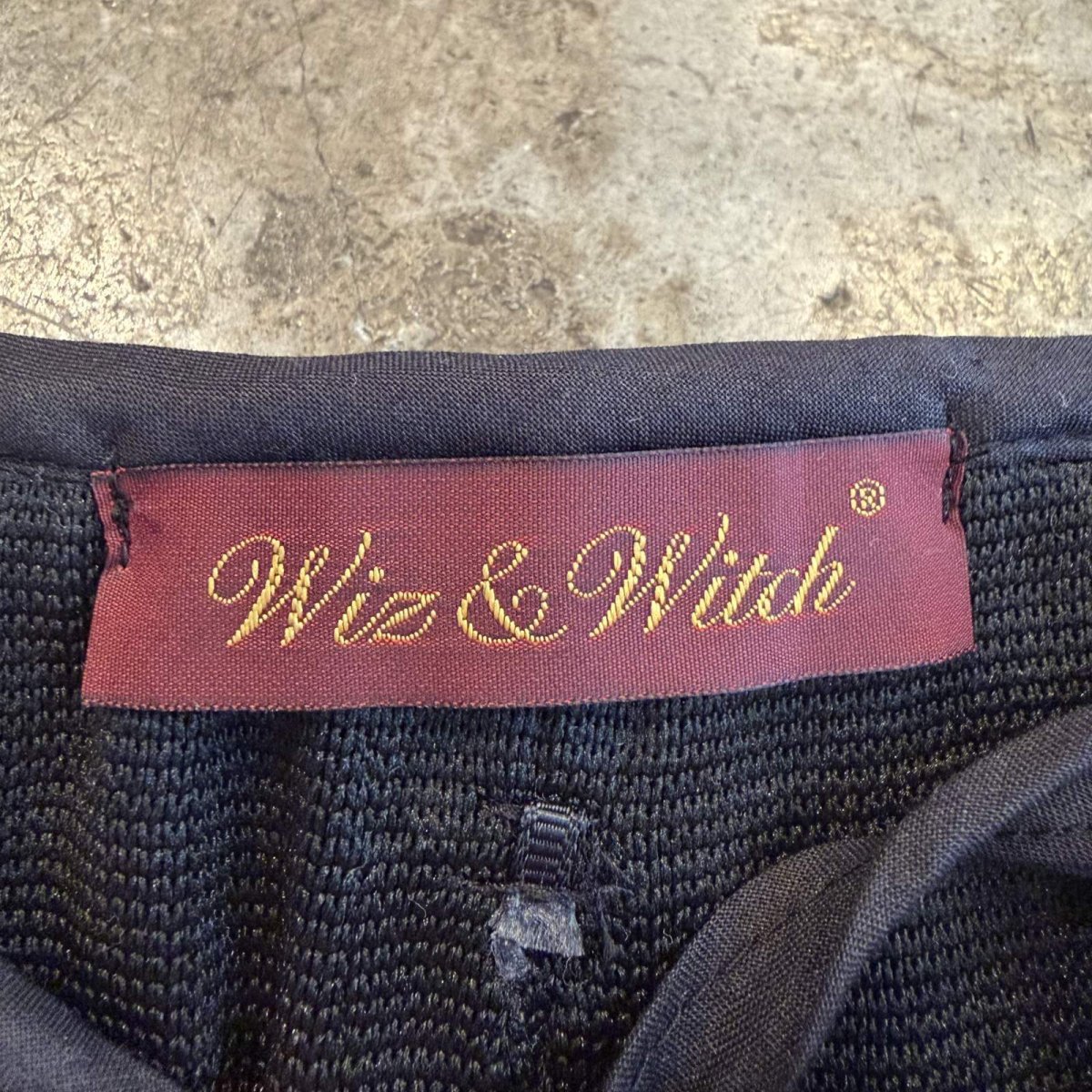 画像11: 【Wiz&Witch】"UNITED" LACE MIX WRAP SKIRT / FREE (11)