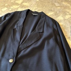 画像4: RAYON MIX SINGLE 1B TAILORED JACKET / Mens L (4)