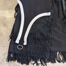 画像4: 【Wiz&Witch】"UNITED" LACE MIX WRAP SKIRT / FREE (4)