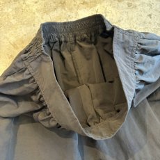 画像6: BLACK COLOR TIERED SILHOUETTE SKIRT / W25~W28 (6)