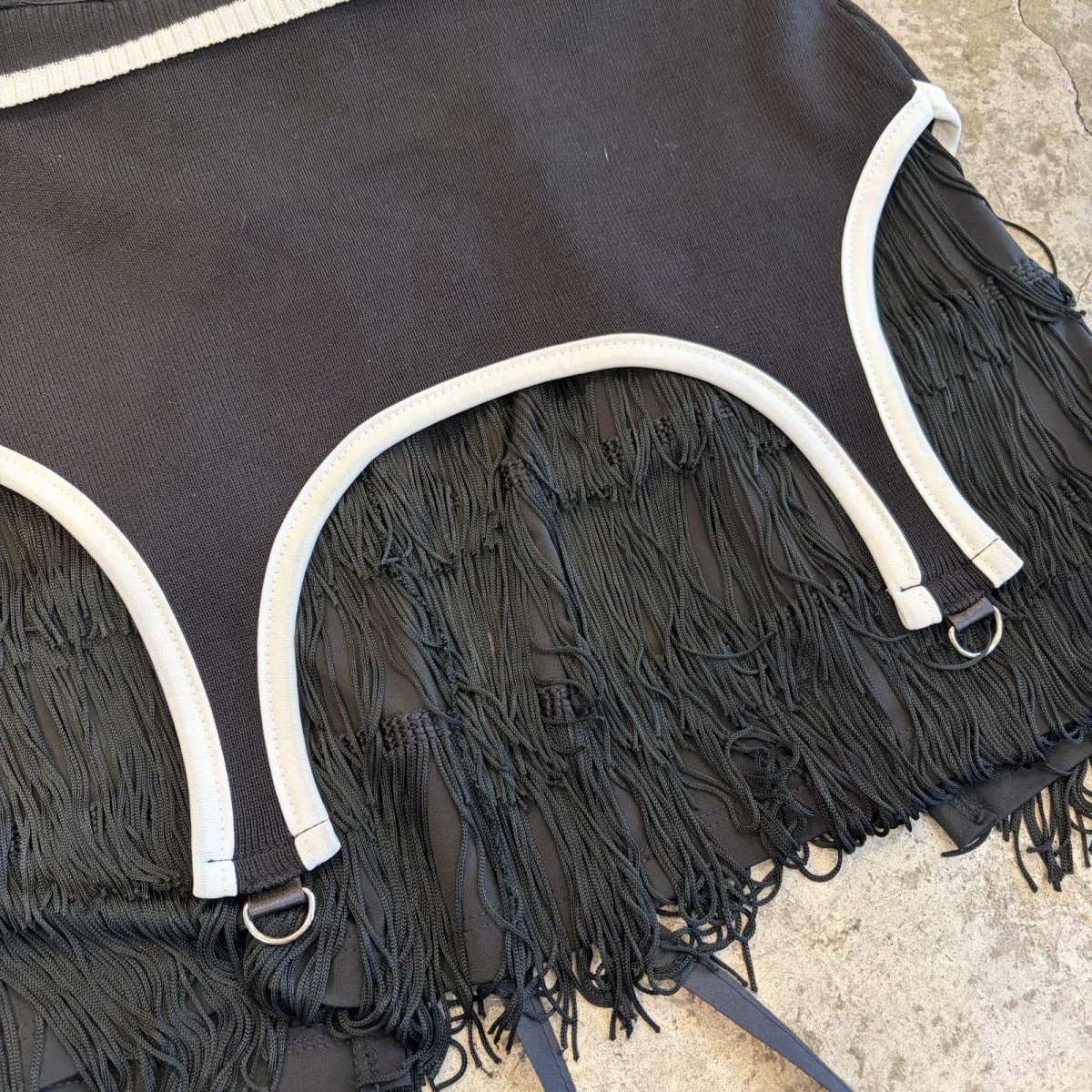 画像8: 【Wiz&Witch】"UNITED" LACE MIX WRAP SKIRT / FREE (8)