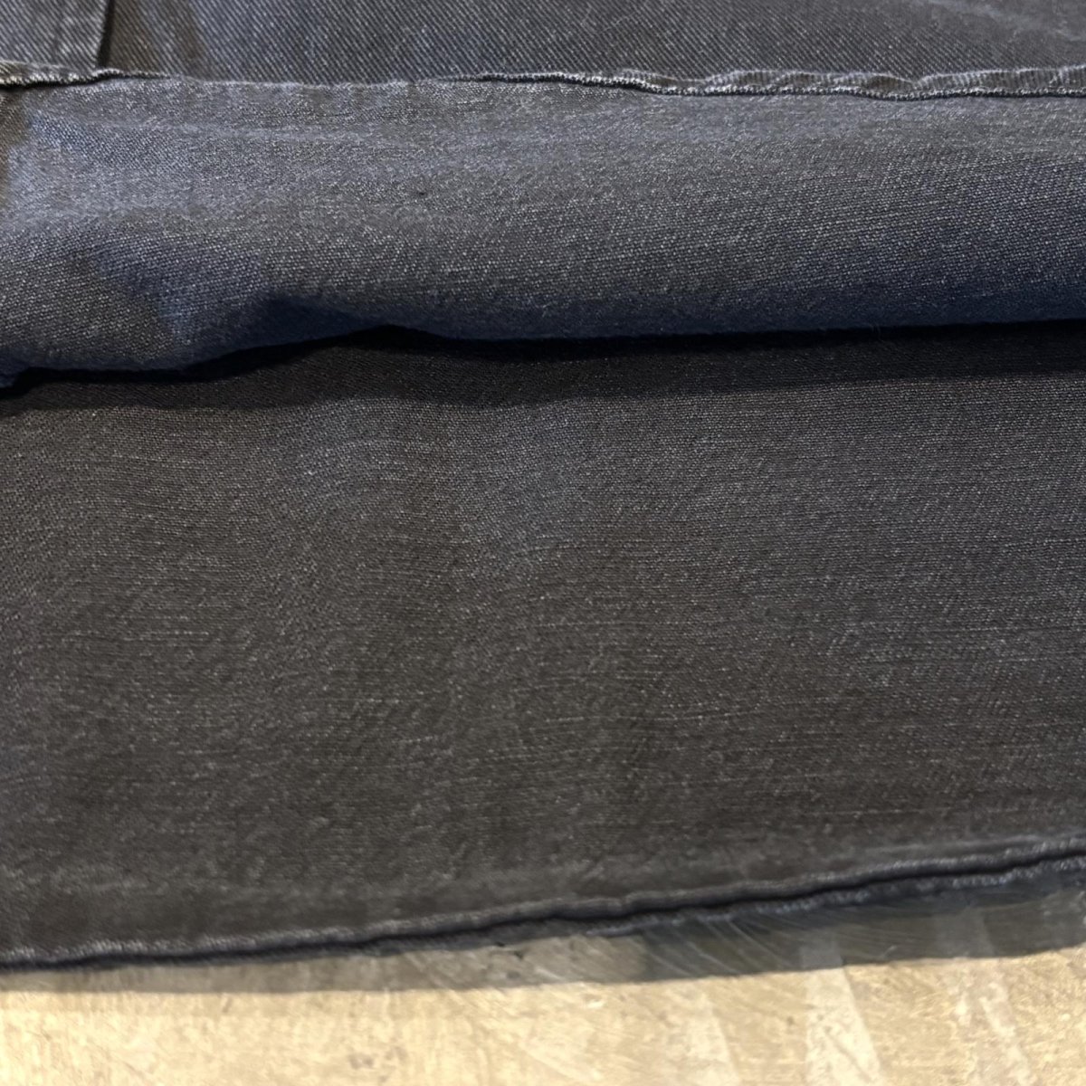 画像8: "WRANGLER" BLACK COTTON WESTERN L/S SHIRT / Mens XL (8)