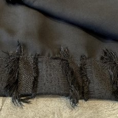 画像8: FRINGE STRIPE LINE FRONT OPEN S/S TOPS / Mens L  (8)
