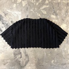 画像2: FRINGE STRIPE LINE FRONT OPEN S/S TOPS / Mens L  (2)