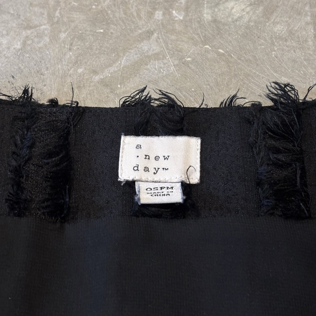 画像10: FRINGE STRIPE LINE FRONT OPEN S/S TOPS / Mens L  (10)