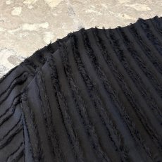 画像9: FRINGE STRIPE LINE FRONT OPEN S/S TOPS / Mens L  (9)