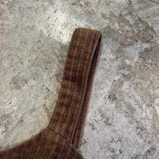 画像6: BROWN COLOR CORDUROY DESIGN BUSTIER / Ladies M (6)