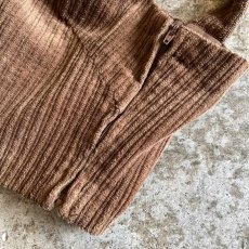 画像7: BROWN COLOR CORDUROY DESIGN BUSTIER / Ladies M (7)
