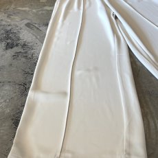 画像7: MONOTONE WIDE SILHOUETTE PANTS / W27~FREE (7)