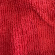 画像9: RED COLOR CORDUROY DESIGN JACKET / Ladies L (9)