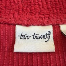 画像11: RED COLOR CORDUROY DESIGN JACKET / Ladies L (11)